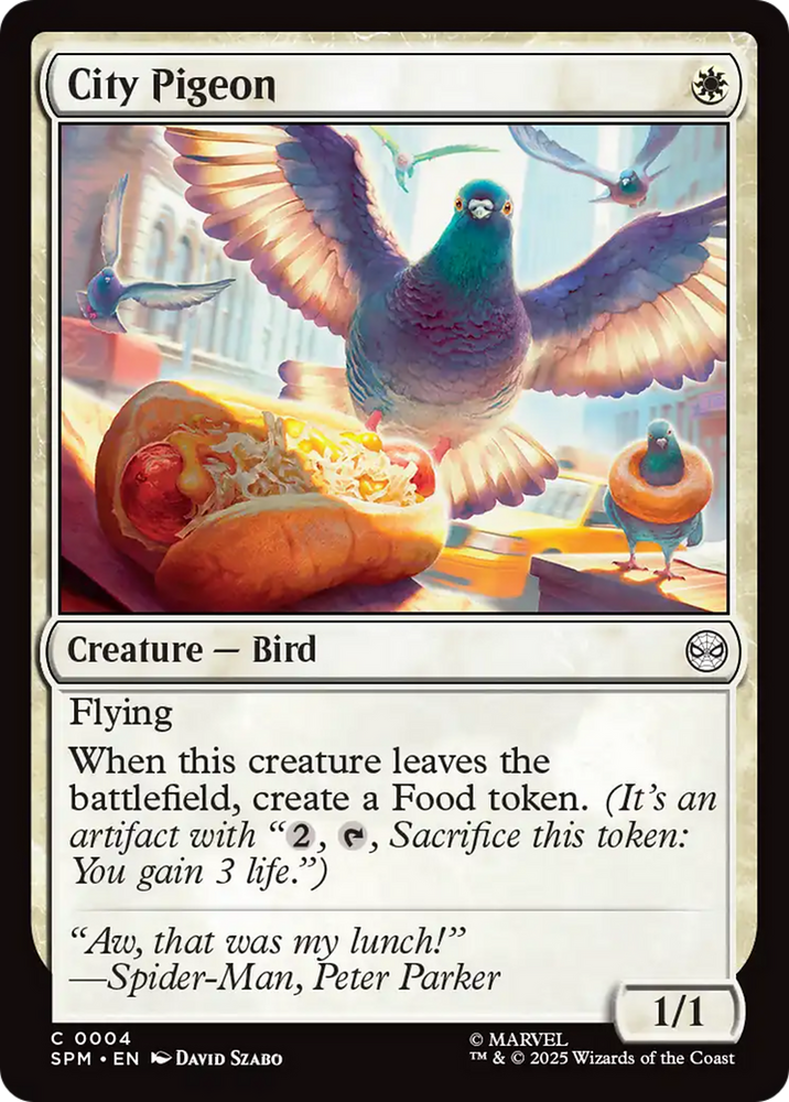 City Pigeon [Marvel's Spider-Man]
