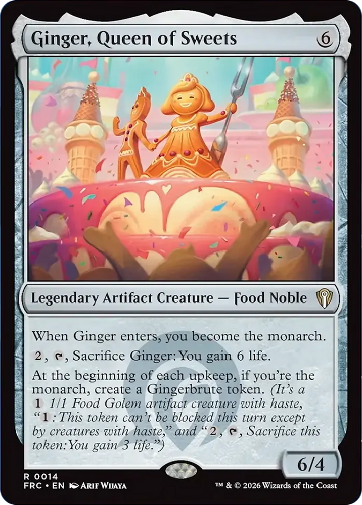 Ginger, Queen of Sweets [Reality Fracture Commander]