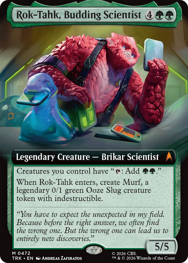 Rok-Tahk, Budding Scientist (Extended Art) [Star Trek]
