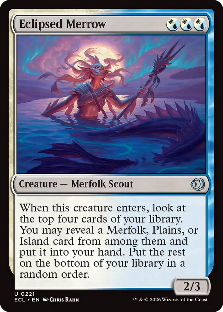 Eclipsed Merrow [Lorwyn Eclipsed]