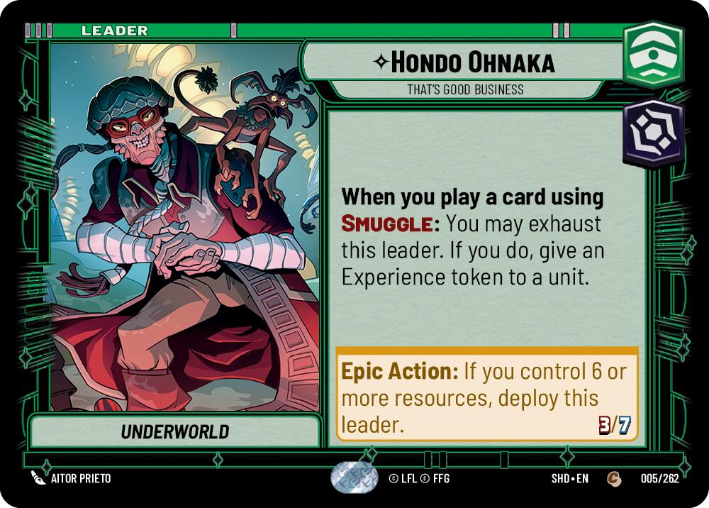 Hondo Ohnaka - That's Good Business (005/262) (005/262) [Shadows of the Galaxy]