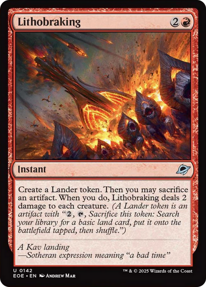 Lithobraking [Edge of Eternities]