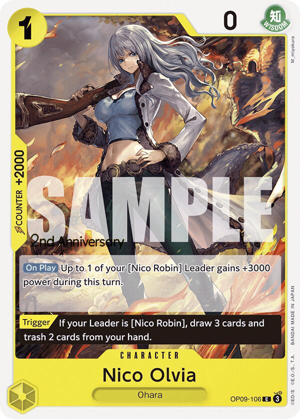 Nico Olvia [Emperors in the New World: 2nd Anniversary Tournament Cards]