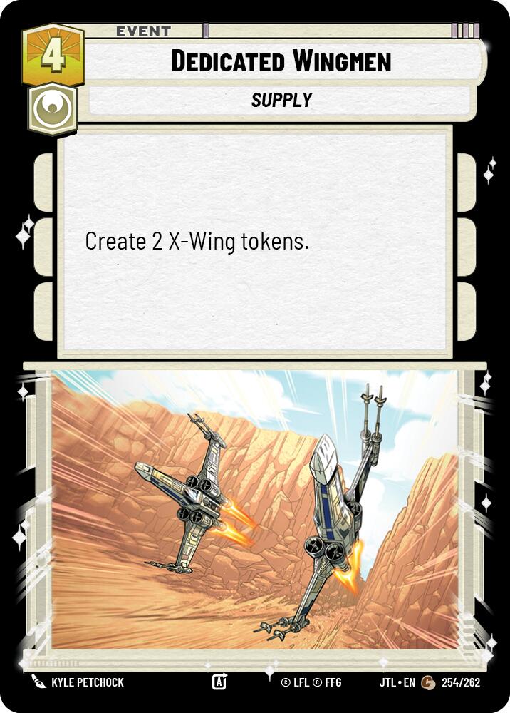 Dedicated Wingmen (254/262) (254/262) [Jump to Lightspeed]