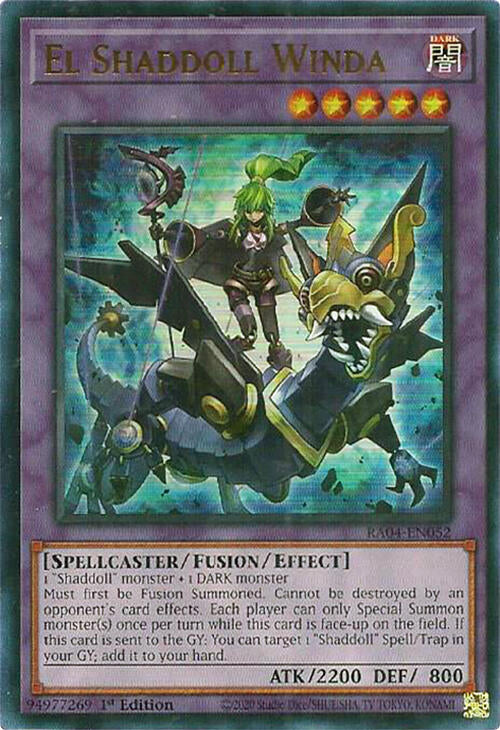 El Shaddoll Winda [RA04-EN052] Ultra Rare