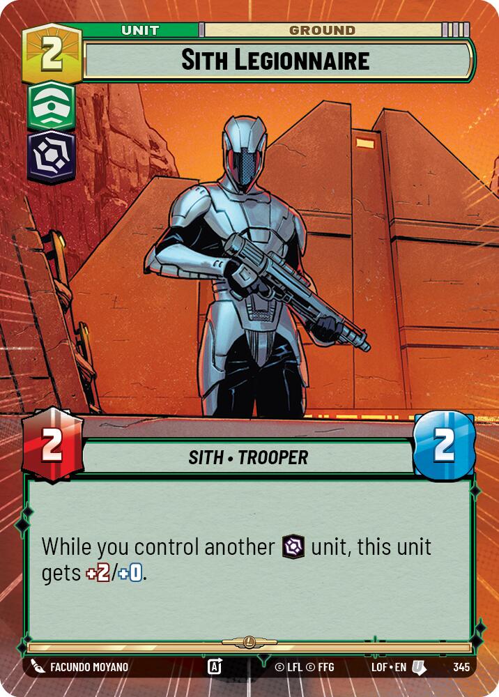 Sith Legionnaire (345) (Hyperspace) (345) [Legends of the Force]