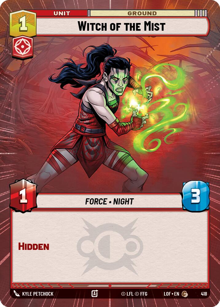 Witch of the Mist (418) (Hyperspace) (418) [Legends of the Force]