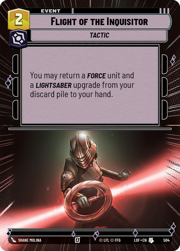 Flight of the Inquisitor (504) (Hyperspace) (504) [Legends of the Force]