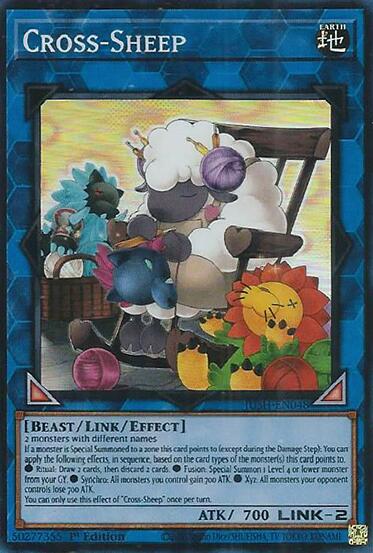 Cross-Sheep (Super Rare) [JUSH-EN048] Super Rare