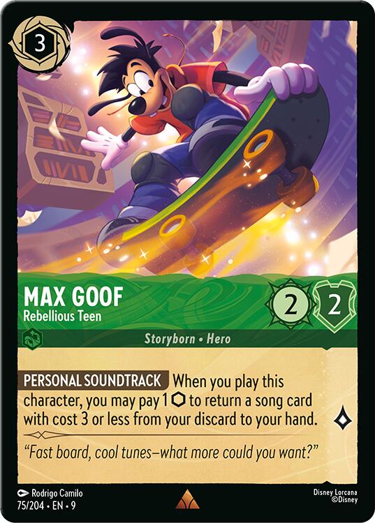 Max Goof - Rebellious Teen (75/204) [Fabled]