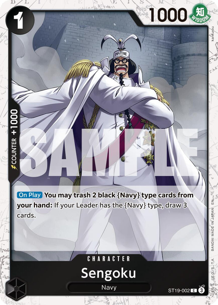 Sengoku (ST19-002) (Pirate Foil) [Premium Booster -The Best- Vol. 2]