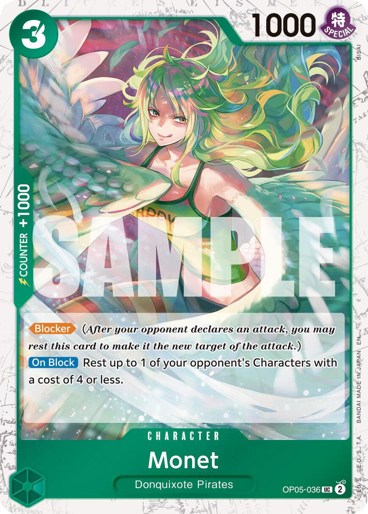 Monet (Pirate Foil) [Premium Booster -The Best- Vol. 2]