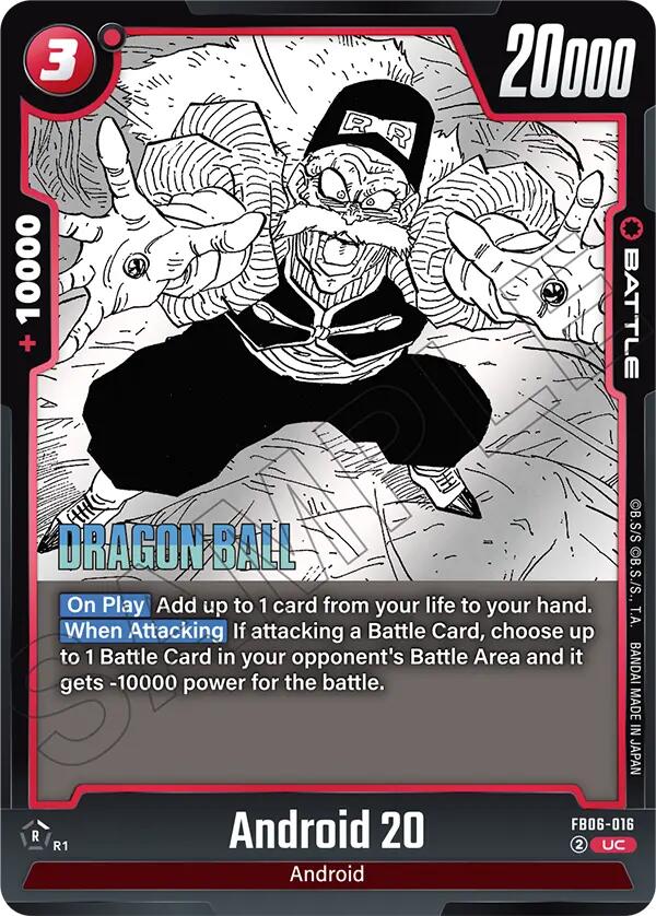 Android 20 [Manga Booster 02]