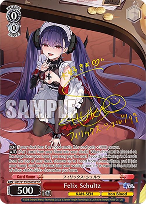Felix Schultz (AZL/S119-E069SP SP) [Azur Lane Vol. 2]