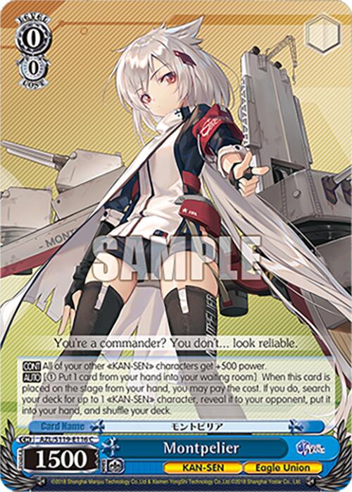 Montpelier (AZL/S119-E116 C) [Azur Lane Vol. 2]