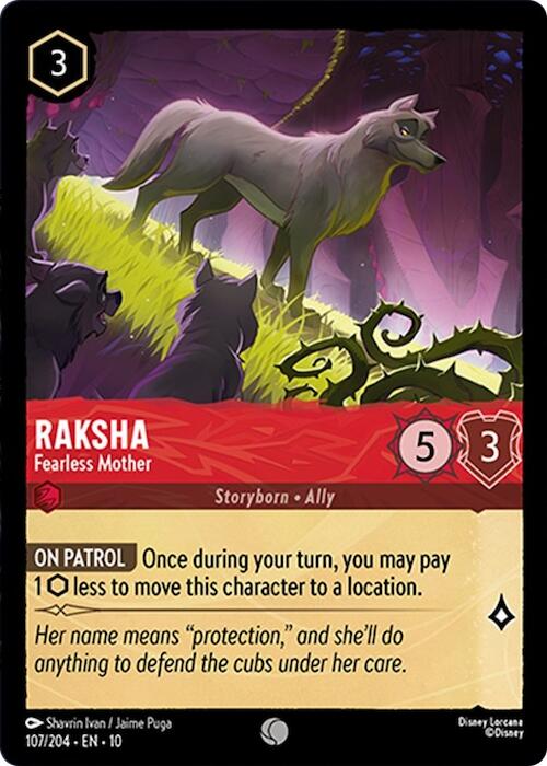 Raksha - Fearless Mother (107/204) [Whispers in the Well]