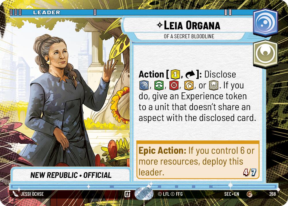 Leia Organa - Of A Secret Bloodline (Hyperspace) (268) (268) [Secrets of Power]