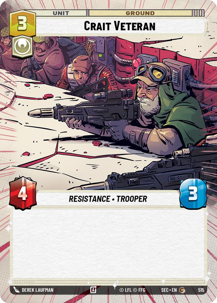 Crait Veteran (515) (Hyperspace) (515) [Secrets of Power]