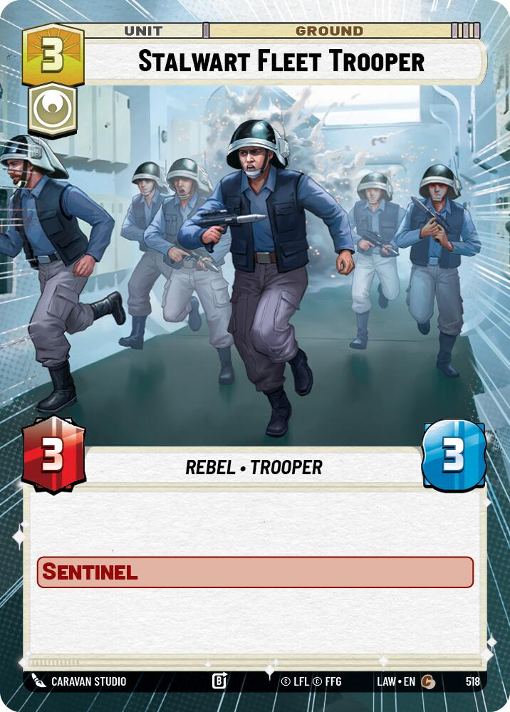 Stalwart Fleet Trooper (518) (Hyperspace) (518) [A Lawless Time]
