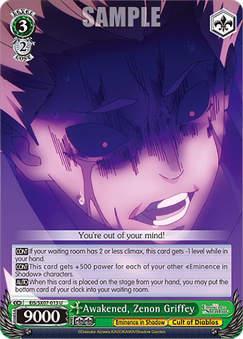 Awakened, Zenon Griffey (EIS/SX07-013) [The Eminence in Shadow]