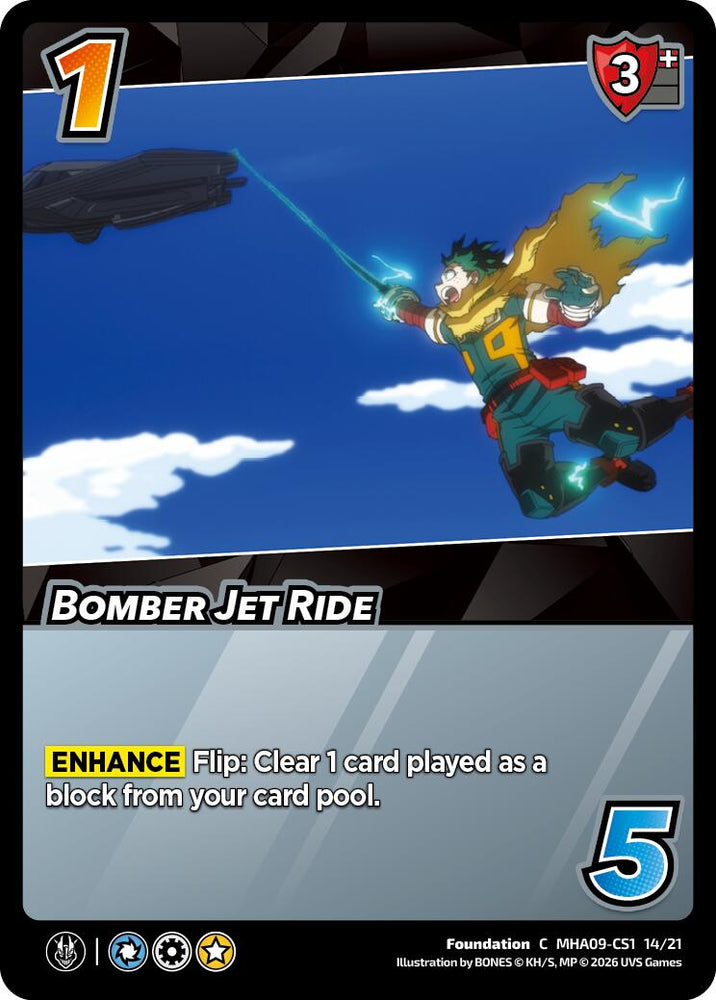 Bomber Jet Ride [Challenger Series: My Hero Academia - Final Battle]