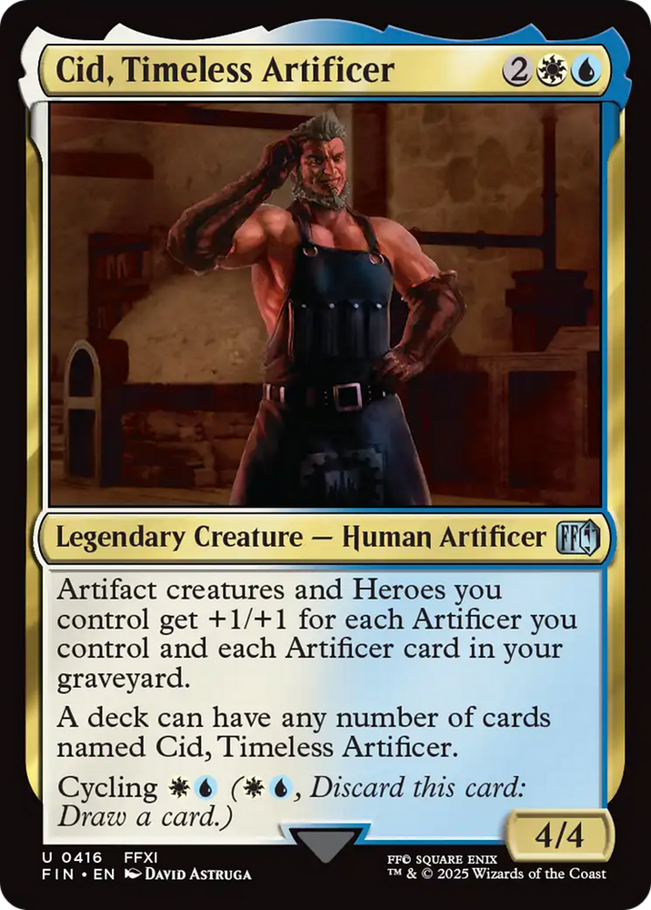 Cid, Timeless Artificer (0416) [FINAL FANTASY]