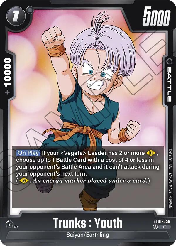 Trunks : Youth (ST01-056) [Story Booster 01]