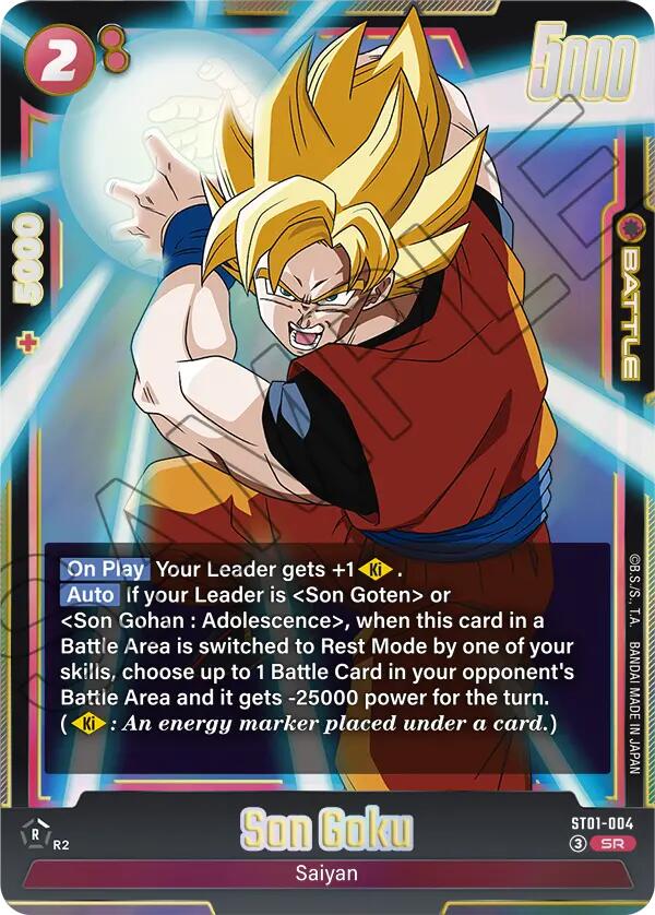 Son Goku (ST01-004) [Story Booster 01]