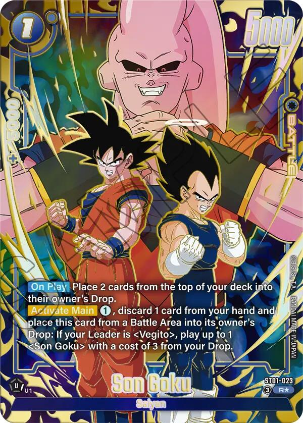 Son Goku (ST01-023) (Alternate Art) [Story Booster 01]