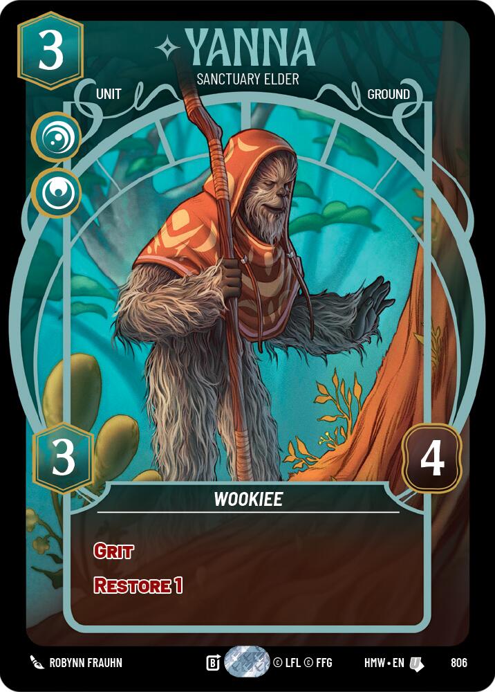 Yanna - Sanctuary Elder (806) (Prestige) (806) [Homeworlds]