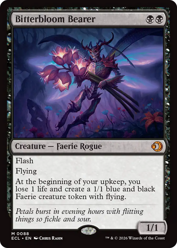 Bitterbloom Bearer [Lorwyn Eclipsed]