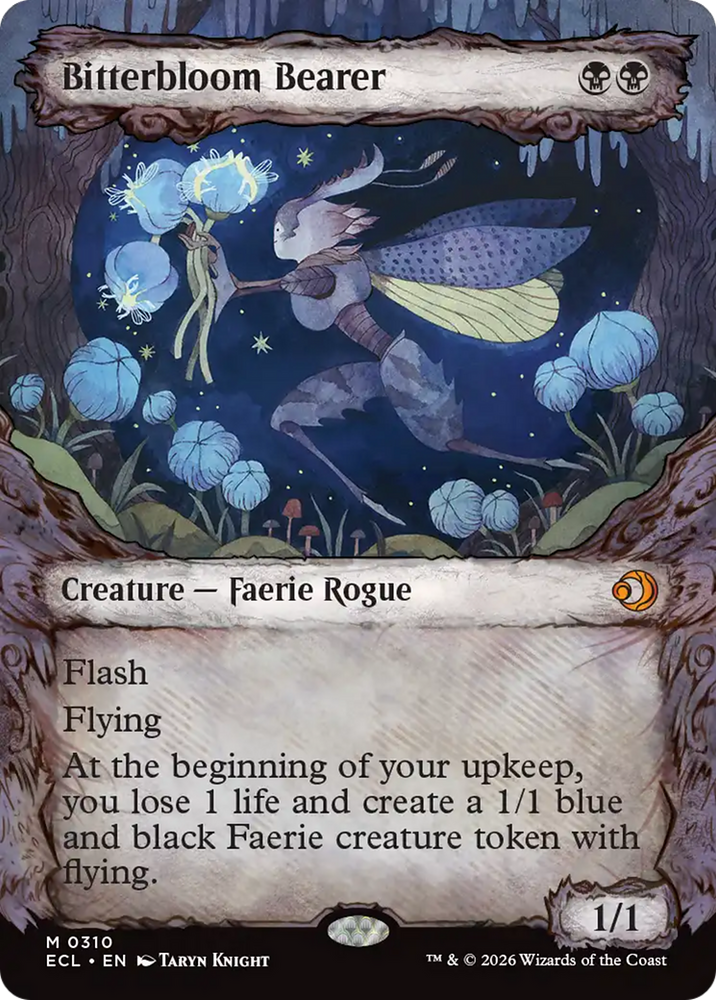 Bitterbloom Bearer (Showcase) [Lorwyn Eclipsed]
