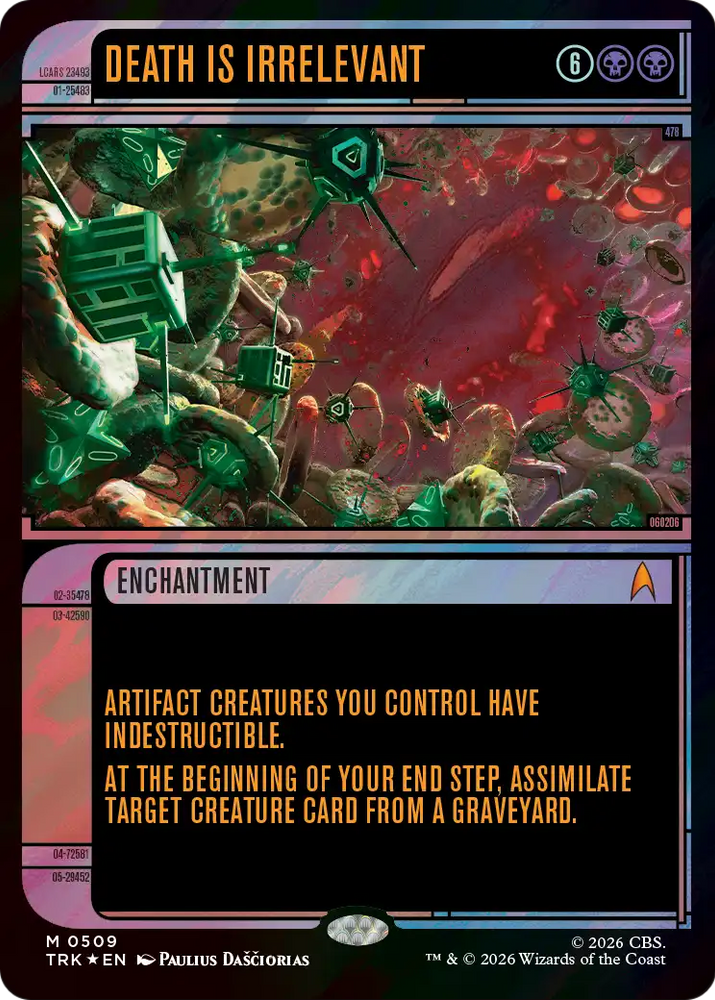 Death Is Irrelevant (Showcase) (Surge Foil) [Star Trek]