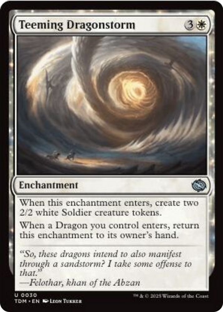 Teeming Dragonstorm [Tarkir: Dragonstorm]