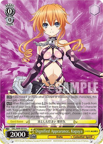 Dignified Appearance, Kaguya [Date A Live Vol.2]