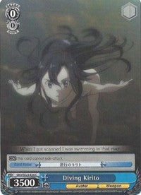 Diving Kirito (SAO/SE23-E26 C) [Sword Art Online II]